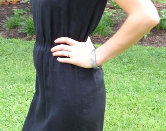 vintage black dress