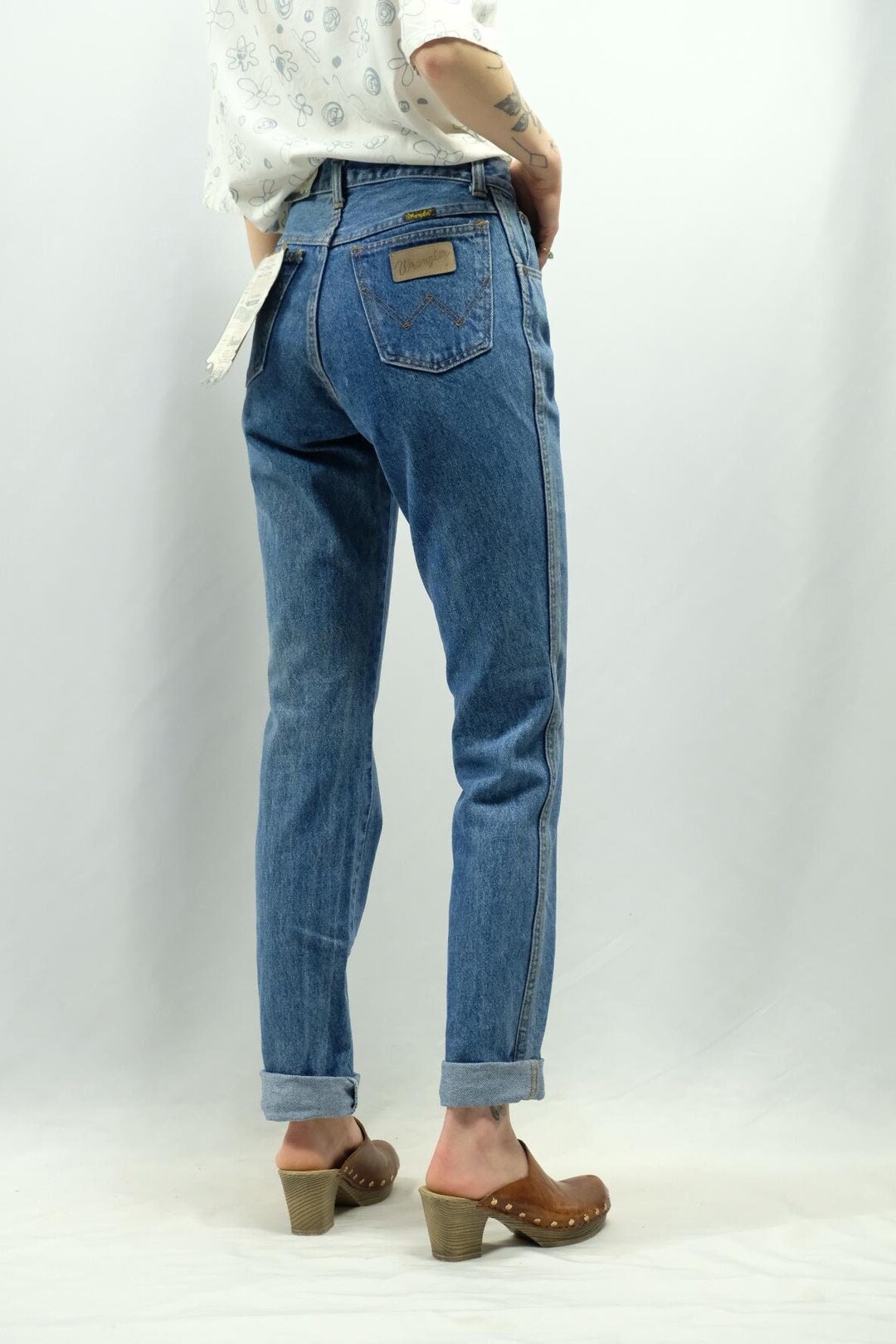 パンツ Wrangler 90s Dead Stock Denim Pant Vintage 90s Deadstock Wrangler Cowboy Cut Denim 33x36