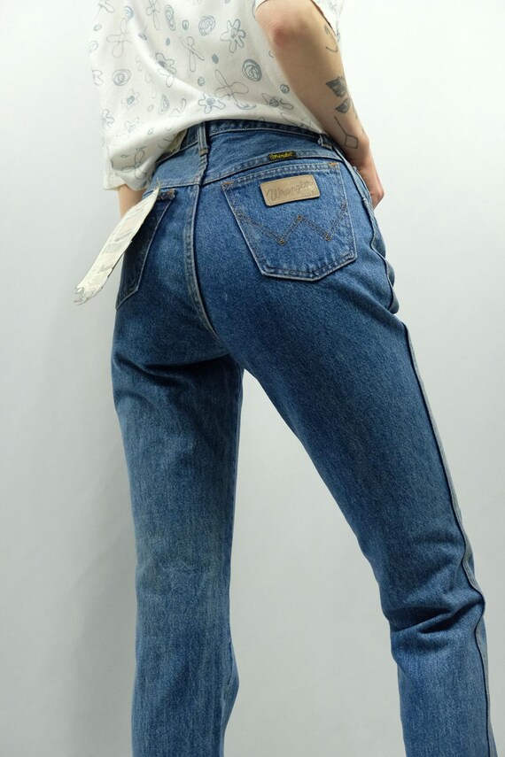 パンツ Wrangler 90s Dead Stock Denim Pant Vintage 90s Deadstock Wrangler Cowboy Cut Denim 33x36