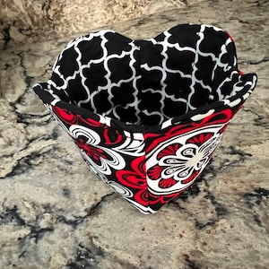 Reversible Pint Size Ice Cream Cozy, Holder for Cold or Hot Cups, Microwavable