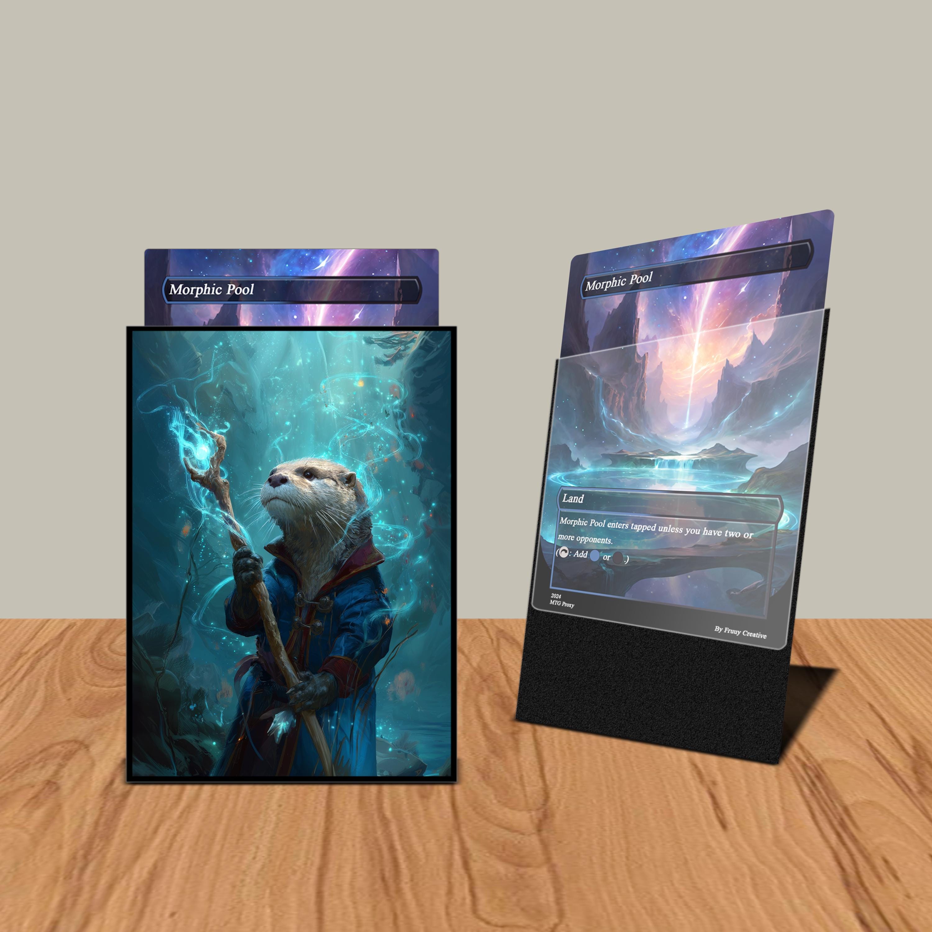 Mtg Sleeves Matte, Magic Otter Card Sleeves, Foil/holo, Gamer Gift, TCG  Standard Size - Etsy
