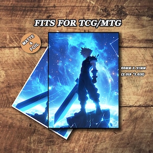 Mtg Sleeves Matte, Mtg Card Sleeves, Galactic Hero Magic Sleeves, Top Quality and Detailed Card Sleeve, Art Card Sleeves