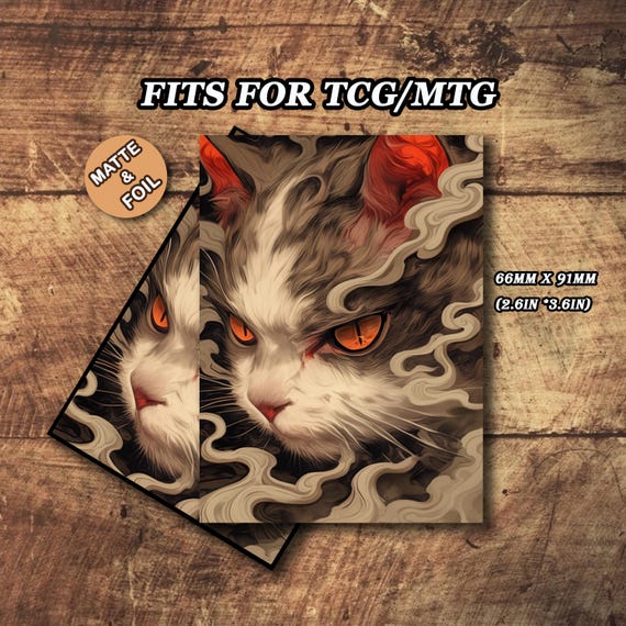 kitten card sleeves Protect Your Fucking Cards