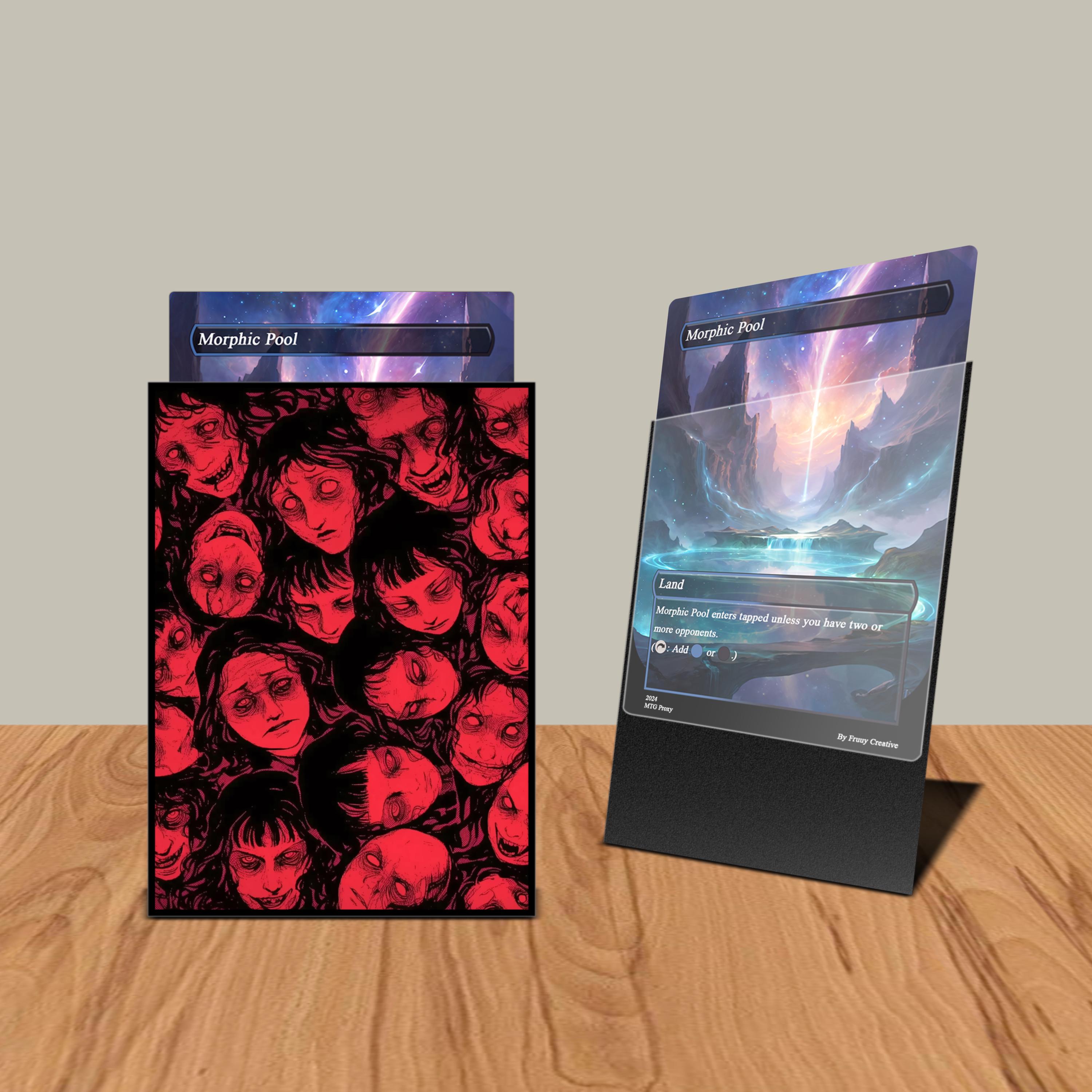 Mtg Card Sleeves, Horror Doll Theme Card Sleeve, Standard Size, Gift for  Gamers - Etsy