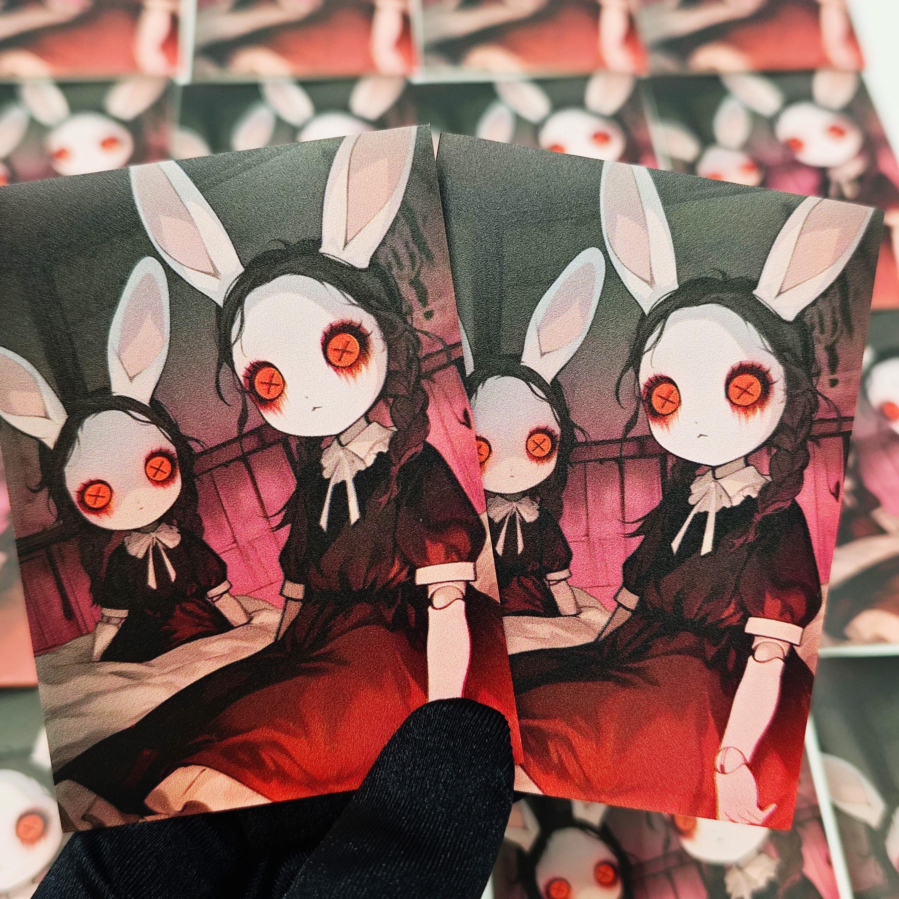 MTGカードスリーブ - グロテスク・ラビット マジックスリーブ