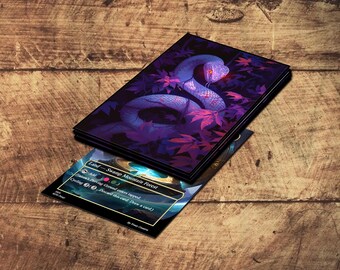 毒蛇TCGカードスリーブ、ゲーマーギフト - Etsy 日本