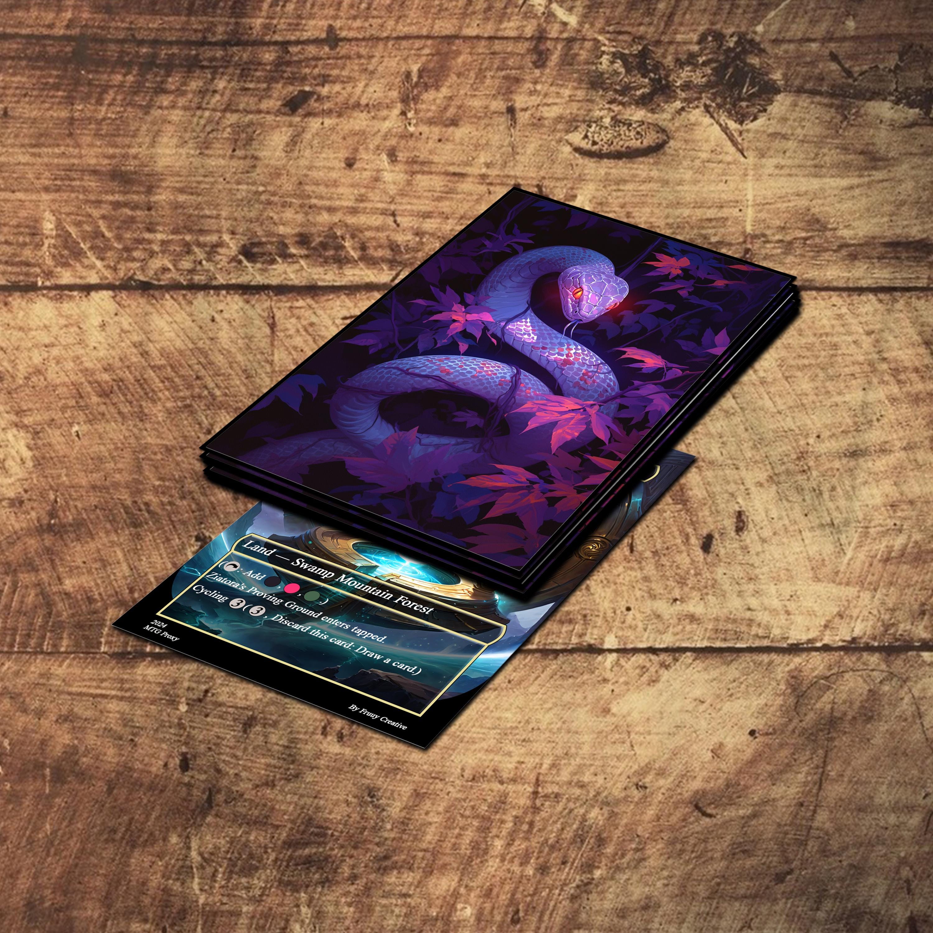 snake card sleeves Amazon.com: Dragon Shield: Wood Snake 2025-60CT Japanese Matte Dual Art Card Sleeves