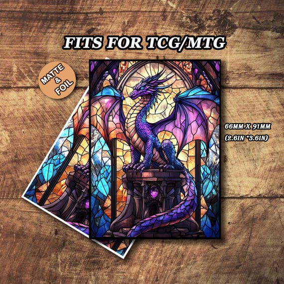 stained glass mtg cards Dominaria United Playmat When you do Stained Glass Art Token MTG