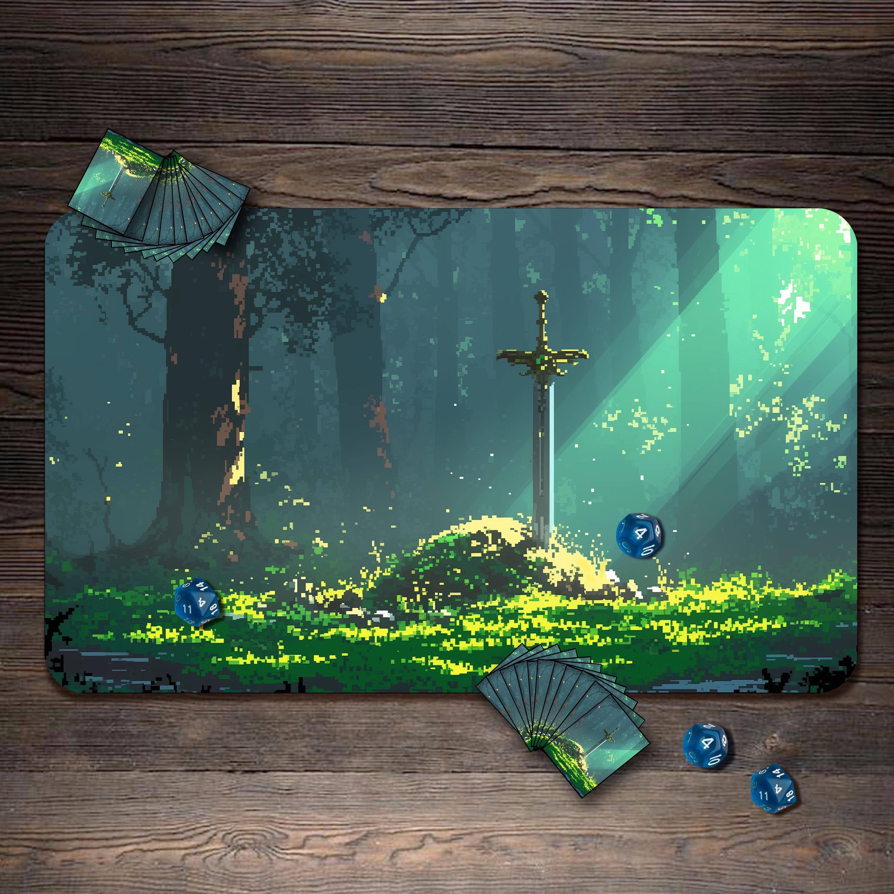 Legend of Zelda Mtg Play Mat - Etsy