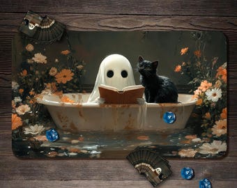 司令官猫プレイマット MTG猫プレイマット ギャザリングプレイマット