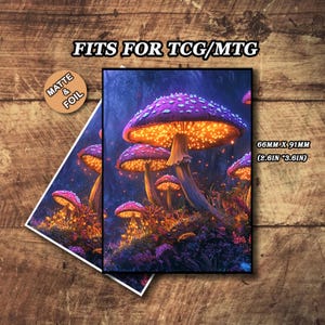 mushroom card sleeves Mtg Card Sleeves Mushroom