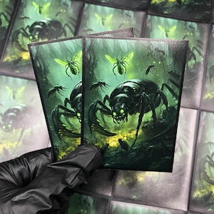 Mtg Sleeves Matte, Mtg Card Sleeves, Golgari Insects Card Sleeves, Top Quality and Detailed Magic Card Sleeve, Art Card Sleeves