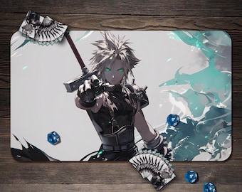 MTG Playmat, Chaos Descends Custom Play Mat, TCG Playmat With