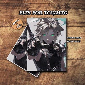 Mtg Sleeves Matte, Mtg Card Sleeves, Chaos Descends Magic Sleeves, Top Quality and Detailed Card Sleeve, Art Card Sleeves
