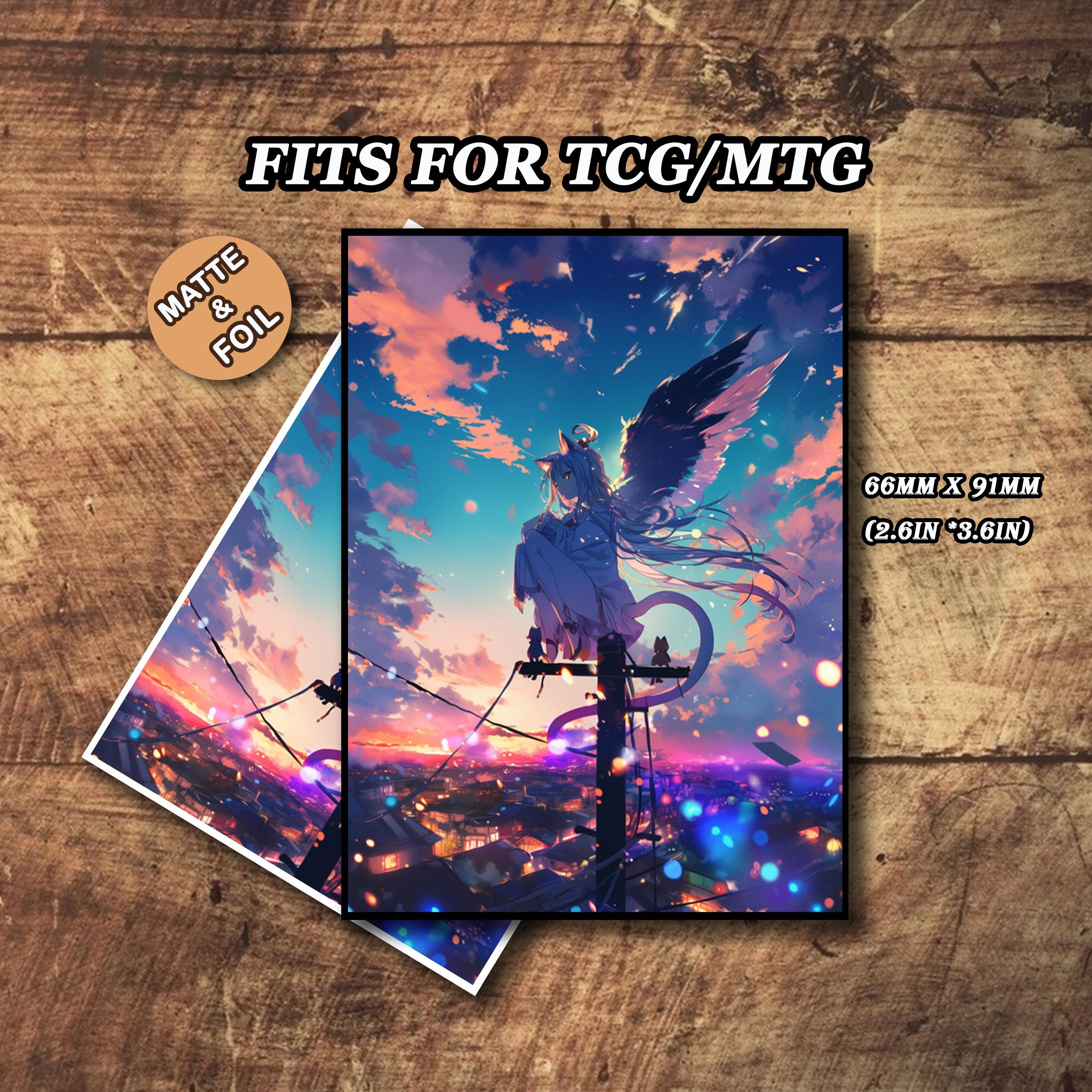 MTGカードスリーブ、ドーンエンジェル マジックスリーブ、マット