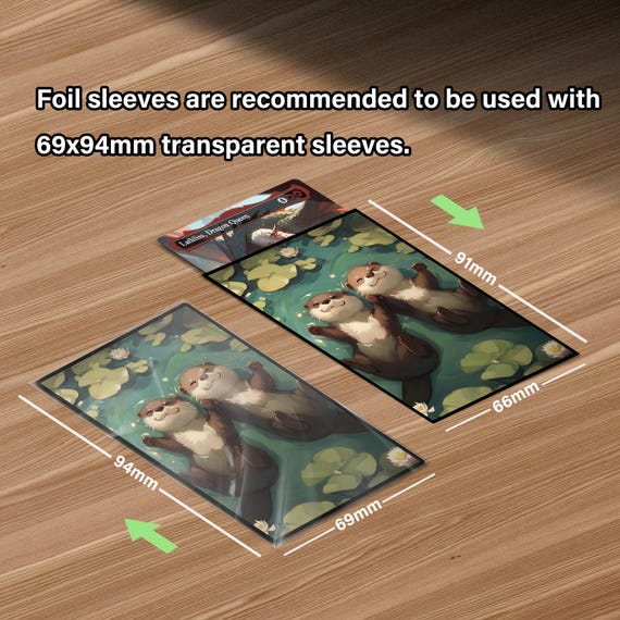 Mtg Sleeves Matte, Mtg Card Sleeves, Playful Otters Card Sleeves, Top  Quality and Detailed Magic Card Sleeve, Art Card Sleeves - Etsy Israel