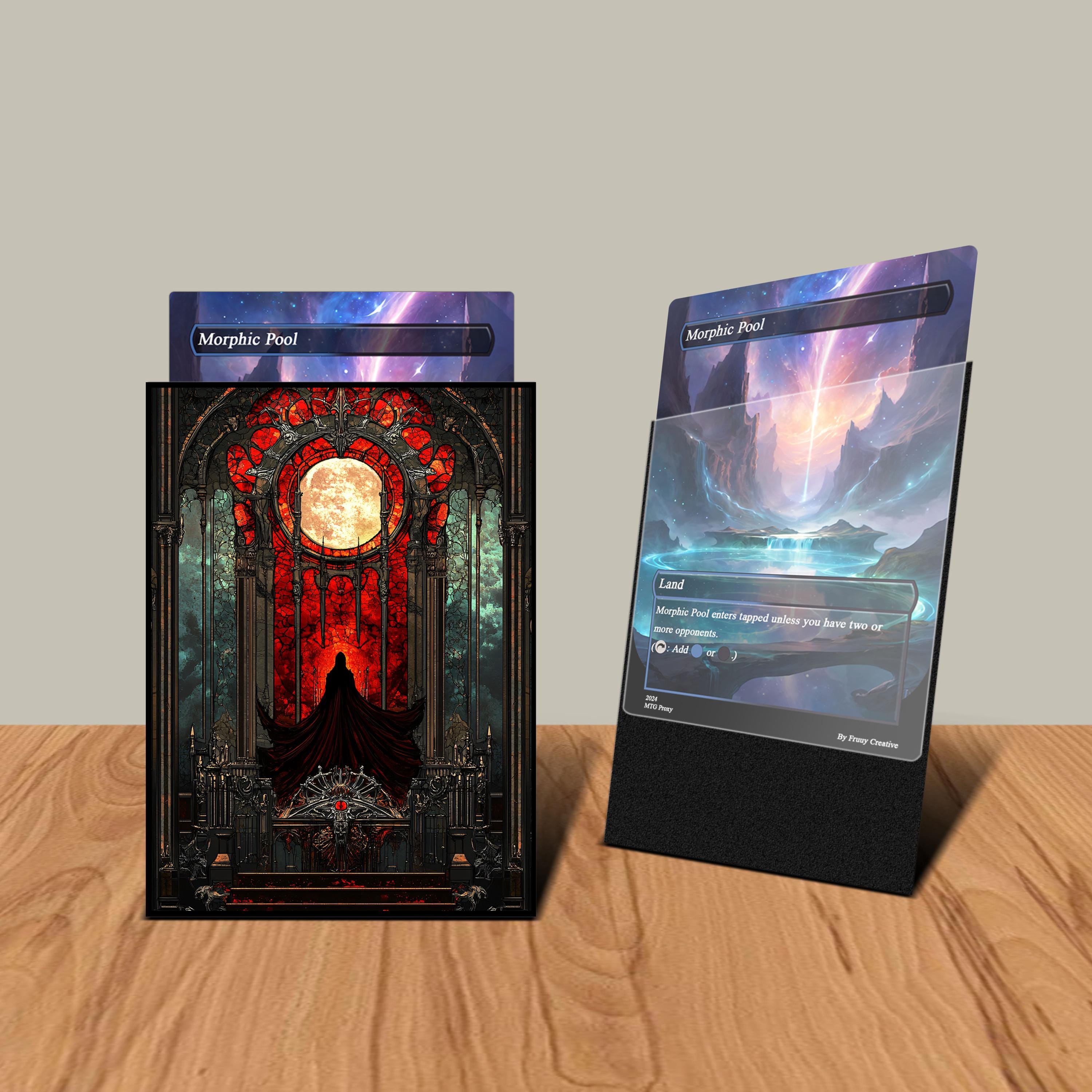 Mtg Card Sleeves, Vampire Card Sleeve, Matte/foil Option, Gifts for Gamers,  Standard Size - Etsy