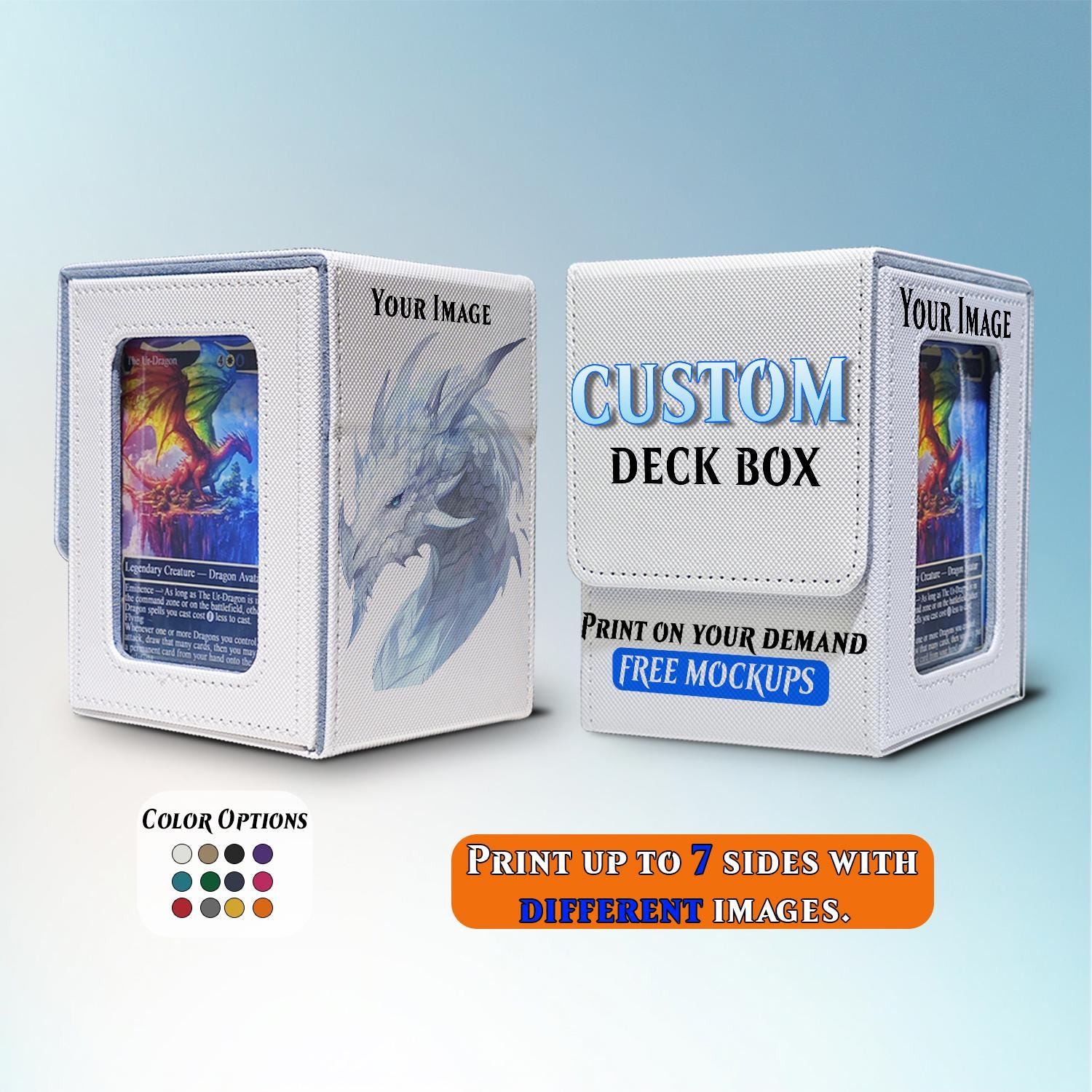 print on demand card sleeves Custom Sleeves