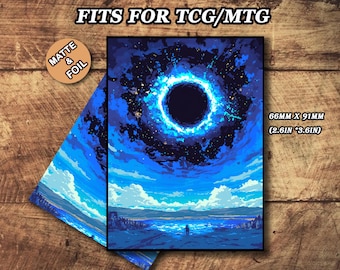 ugin card sleeves MTG Card Sleeves: Eye of Ugin, Matte/foil Options, Standard/japan Size