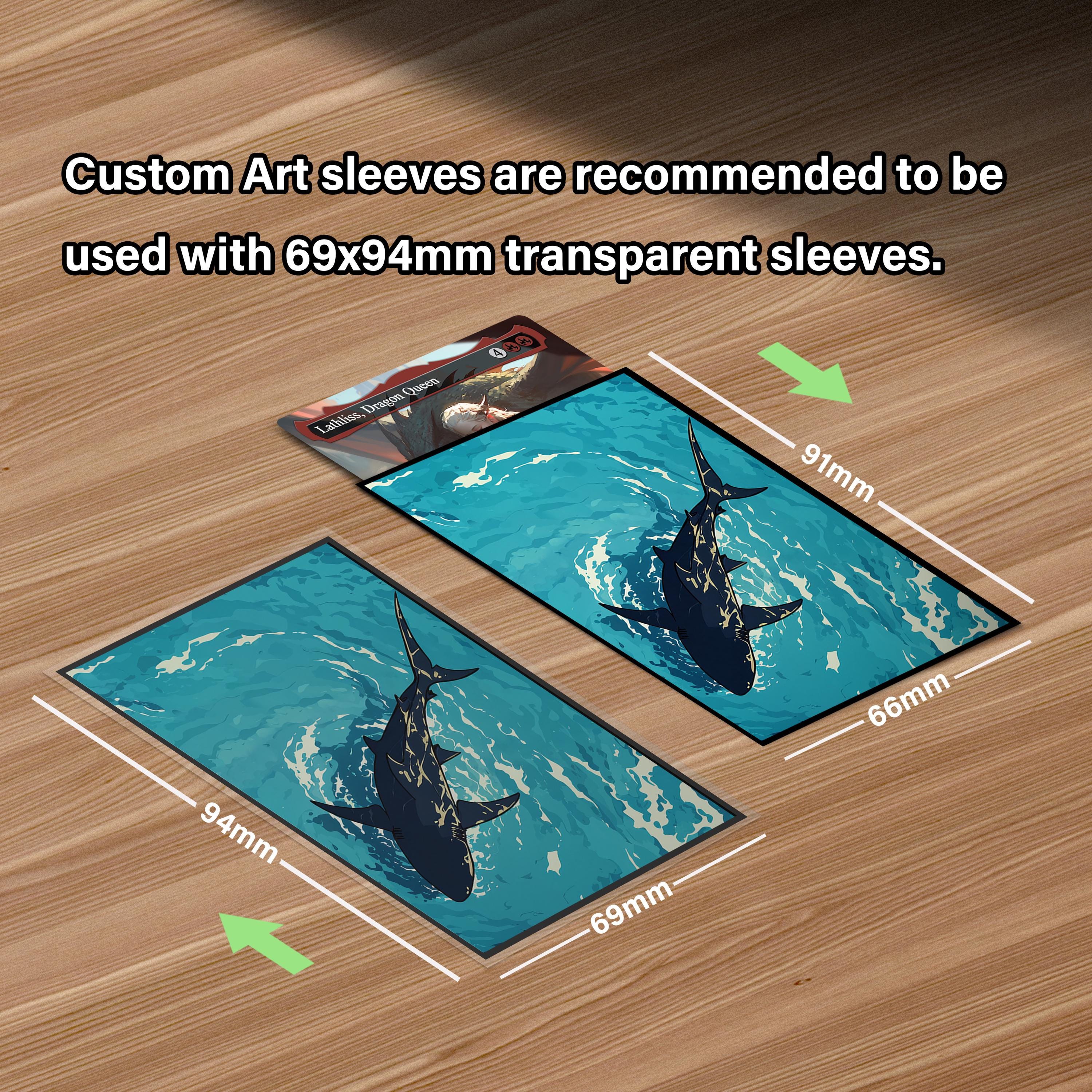 sea salt and paper card sleeves Sleeves? (Bombyx version )