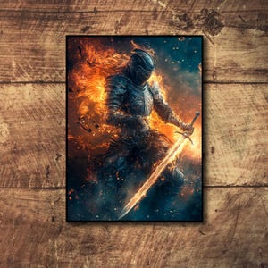 Fundas para cartas de Mtg, fundas temáticas de guerreros en llamas, fundas con arte detallado y de máxima calidad, fundas para cartas mágicas