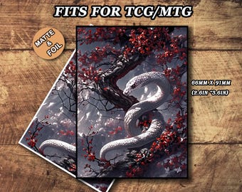snake card sleeves 1/1 Personalize your boxes using the label field on the top. Viper Yellow Double Sleeve Kit