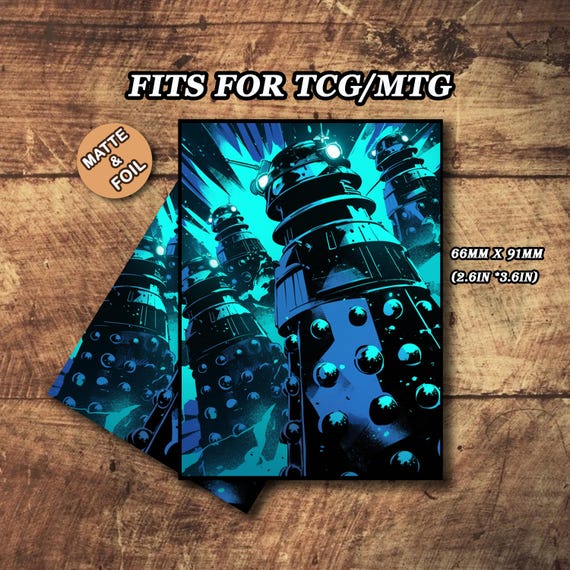 dalek card sleeves Ryker spills and anything else that your gamer buddies can throw at them dalek card sleeves Sleeve **