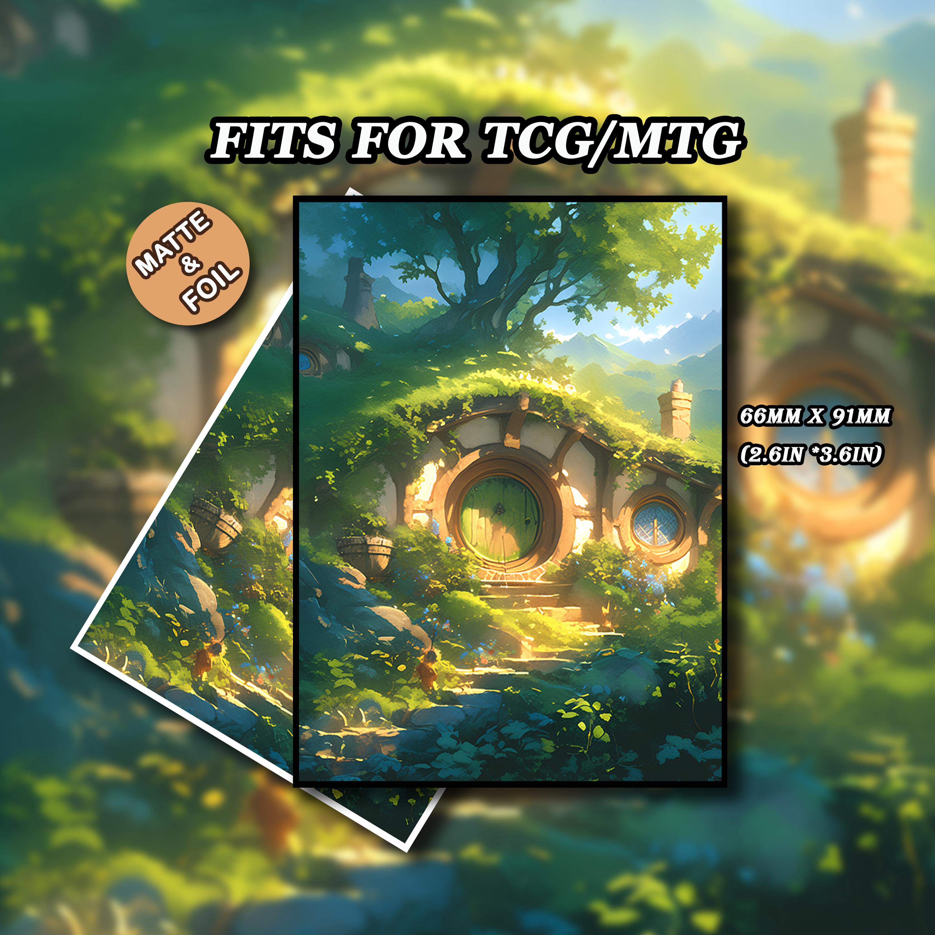 MTG Card Sleeves - Hobbit Theme Commander Card Sleeve, Foil or
