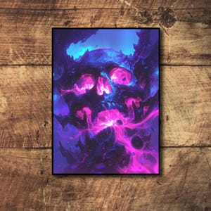 Fundas para cartas de MTG, fundas para cartas de TCG, fundas para cartas con temática de esqueleto durmiente, fundas personalizadas, fundas para cartas de Magic, regalos para gamers