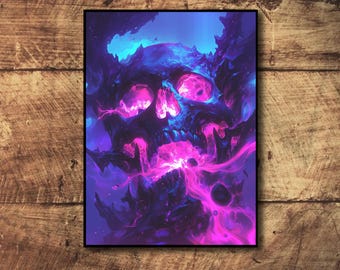 MTG Card Sleeves, TCG Card Sleeve Protector, Skeleton Monarch Themed Themed Card  Sleeve, Trading Card Sleeves, Gifts for Gamers - Etsy