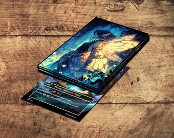 faerie card sleeves Tatiana Elgane Fairy Princess MTG Size 100 Smooth Matte Trading Card Sleeves (FN25S)