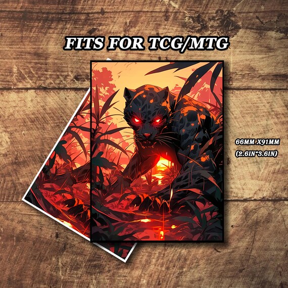 Mtg Card Sleeves, TCG Card Sleeve, Jungle Tiger Theme Card Sleeve, Custom Card Sleeves, Magic Card Sleeve, Gifts for Gamers - Etsy UK Mtg Card Sleeves, TCG Card Sleeve, Jungle Tiger Theme Card Sleeve, Custom Card Sleeves, Magic Card Sleeve, Gifts for Gamers - Etsy UK