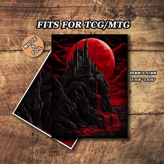 mtg card sleeves black Amazon.com: 600 Count Black Card Sleeves, Matte Card Sleeves, Standard Magic Cards Sleeve for MTG, TCG, Sturdy Shuffling Deck Protectors for MTG TCG Trading Sports Baseball Game Cards : Toys & Games