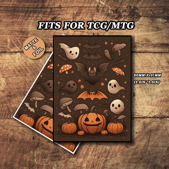 MTG Card Sleeves - Ghosts and Bats Theme TCG Sleeves, Foil or Matte ,standard Size - Etsy MTG Card Sleeves - Ghosts and Bats Theme TCG Sleeves, Foil or Matte ,standard Size - Etsy