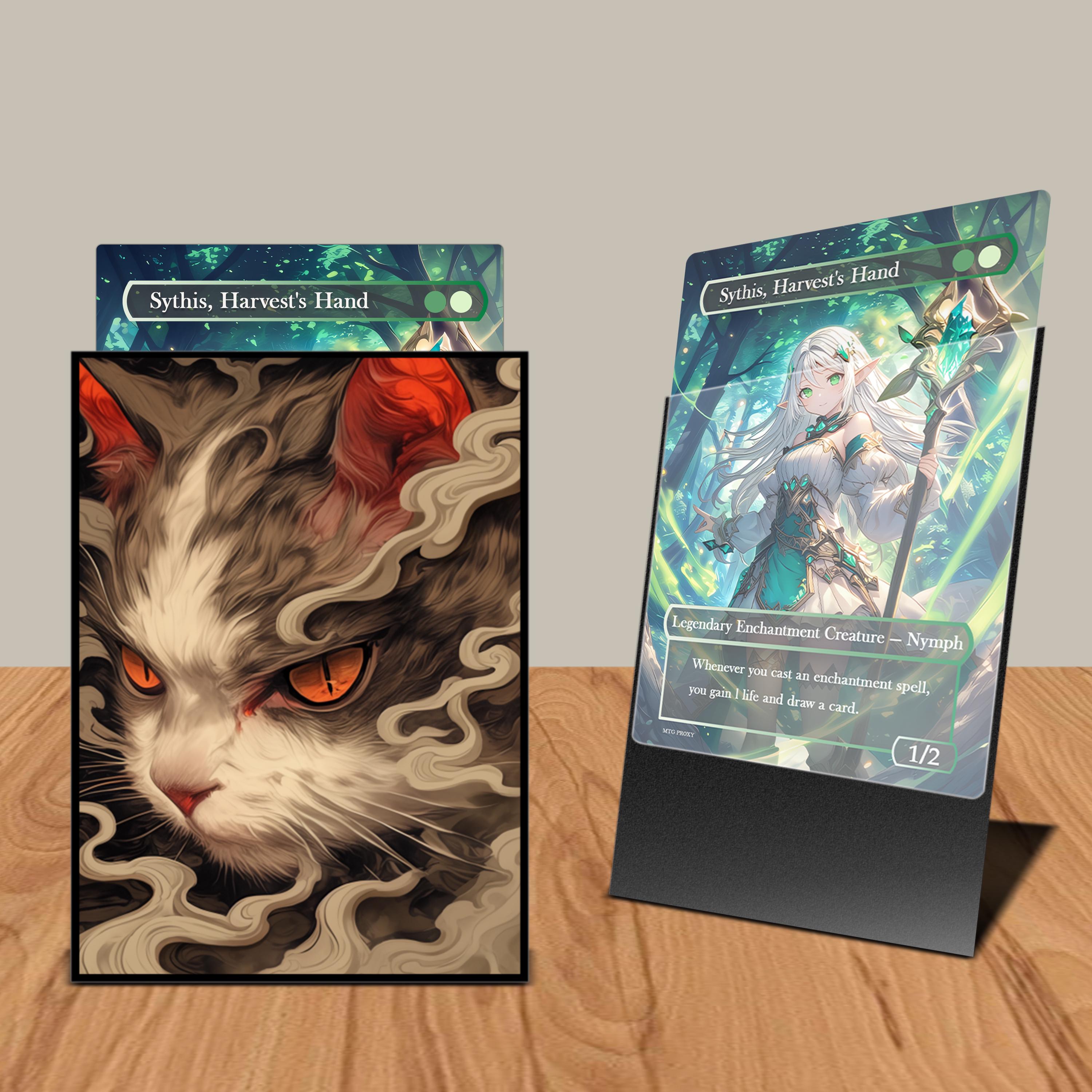 best card sleeves for mtg Amazon.com: 500 Counts Black Card Sleeves, Matte Card Sleeve Deck Card  Protectors, Trading Card Sleeves Fit for MTG, TCG and Sports Cards : Toys &  Games main image 1