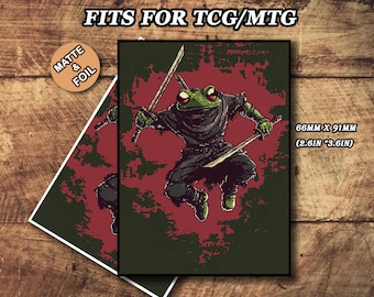 ninja card sleeves (100ct) Teenage Mutant Turtles  Twenty Sided Flesh and Blood (FAB) I got some Japanese Size