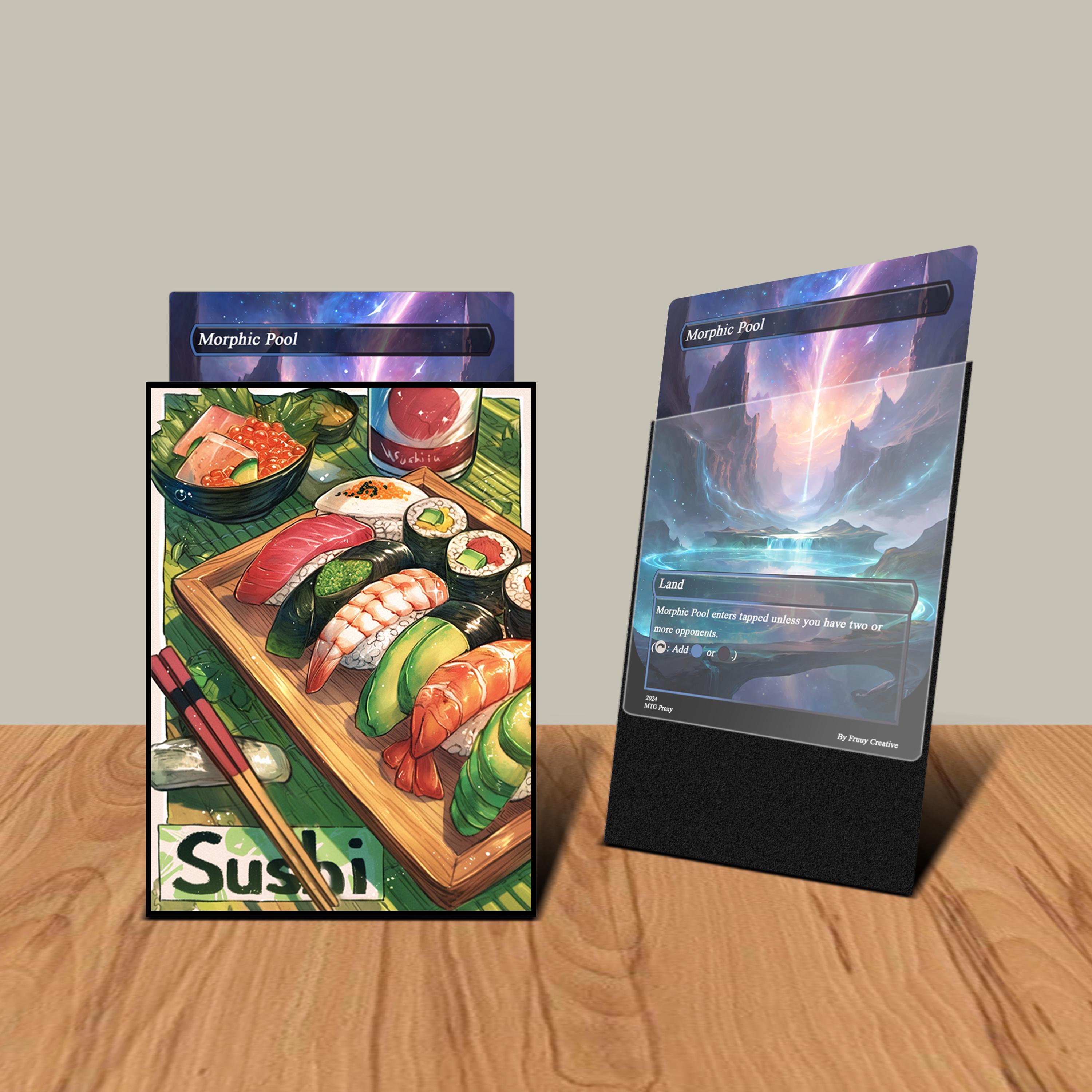 Mtg Card Sleeves, Food Theme Card Sleeve, Matte or Foil, Gift for Gamers -  Etsy