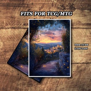 MTG-kaarthoezen, TCG-kaarthoes, Custom Art-kaarthoes, Gentle Twilight Theme-kaarthoes, Kaartspelhoezen, Magic-kaarthoes