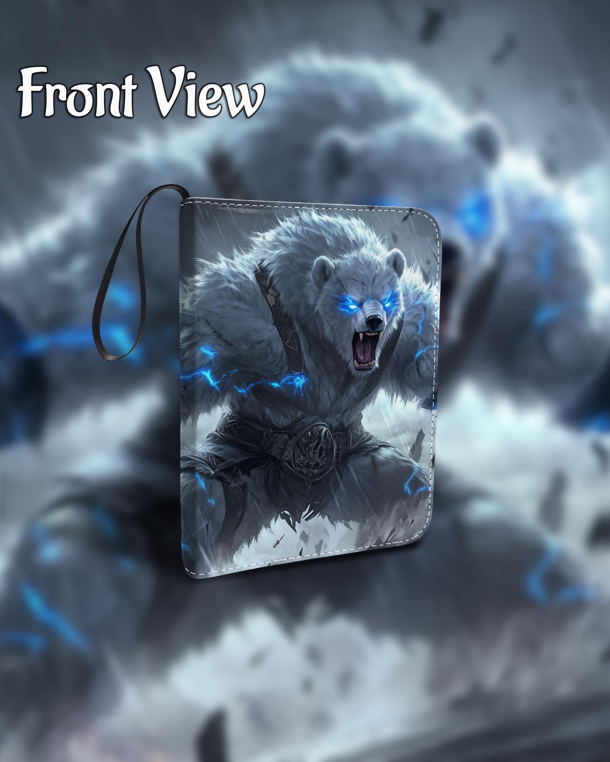 Trading Card Binder, Riftbound Volibear Theme, 4/9 Pocket, PU
