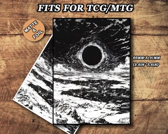 MTG Card Sleeves - Starfall Abyss Theme, Standard & Japanese Size