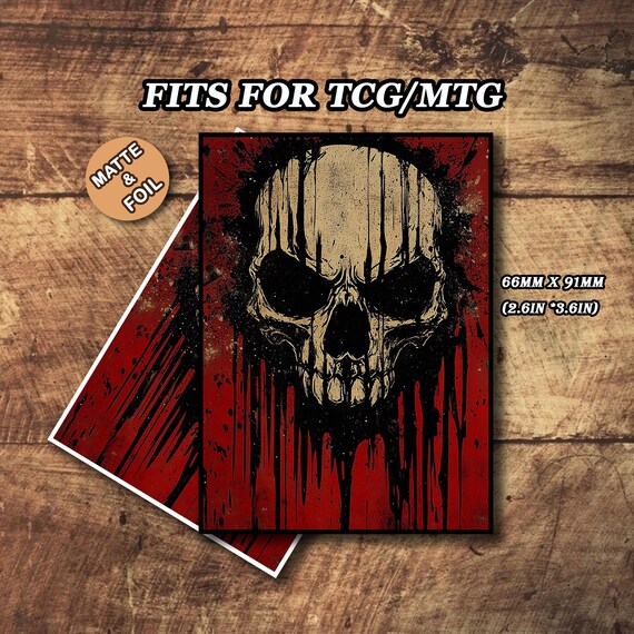 horror card sleeves Ryker