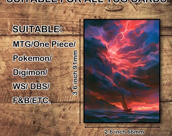 storm card sleeves Amazon.com: Ultra PRO - Tarkir Dragonstorm Zurgo Stormrender (Mardu Surge Commander Deck) 100ct Deck Protector Sleeves for Magic: The Gathering
