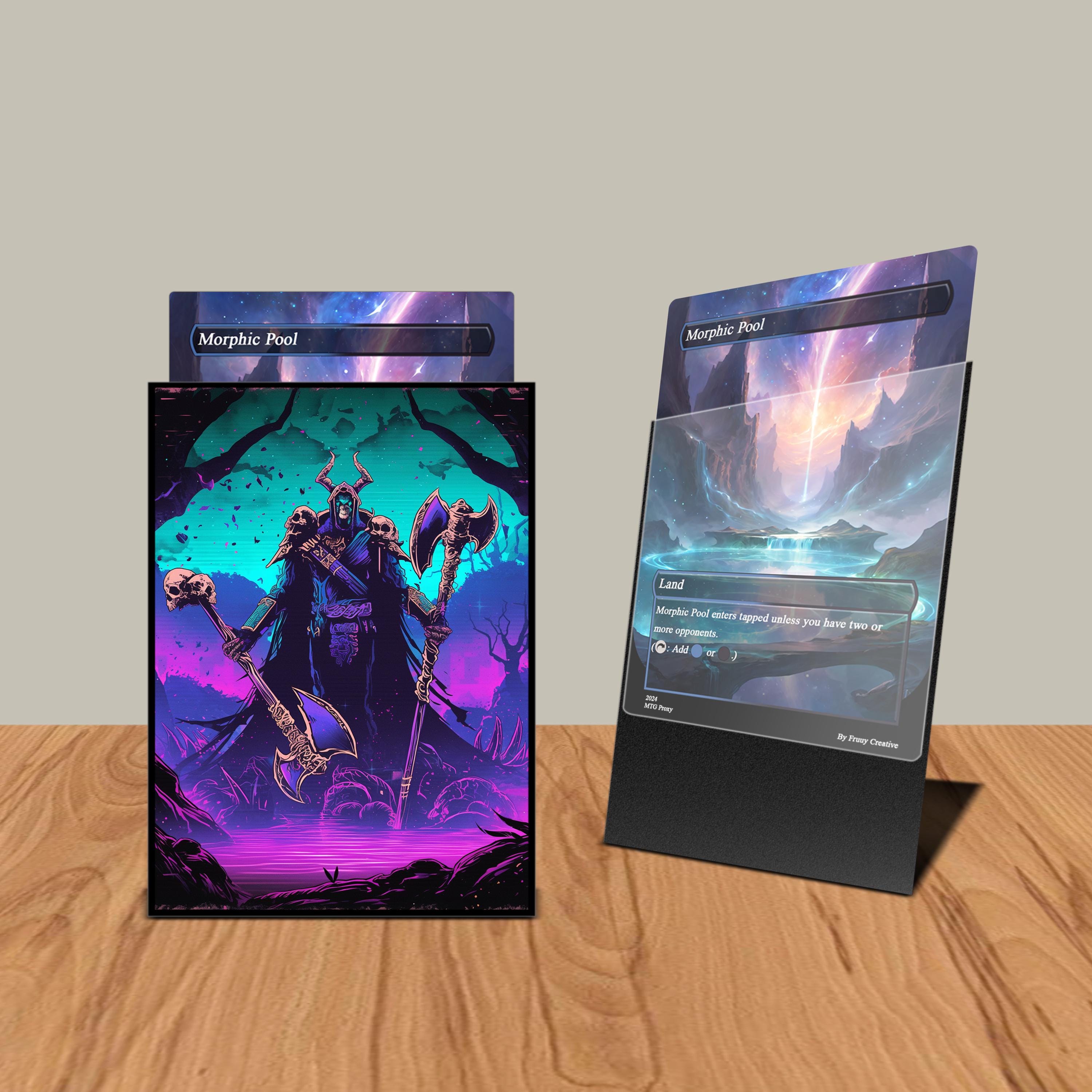 Mtg Card Sleeves, Anime Zombie Card Sleeve, Matte or Foil , Gift for Gamers  - Etsy