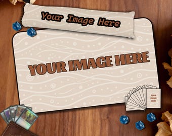 Custom Playmat for MTG/TCG, 24"X14" / 31"X15.5" Option, Personalized Riftbound Game Mat
