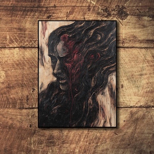 Mtg Card Sleeves, TCG Card Sleeve, Canvas of Pain Theme Card Sleeve, Custom Card Sleeves, Magic Card Sleeve, Gifts for Gamers