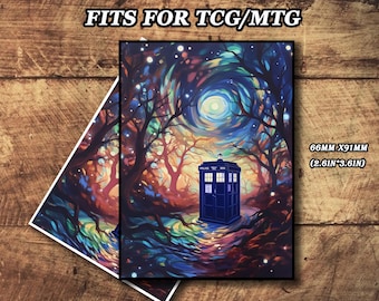 doctor who mtg card sleeves 100 Count Matte Art Dragon shield Card Sleeves – Champion Card Collector main image 0