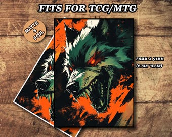 werewolf card sleeves mtg Fearful Villager // Fearsome [Innistrad: Crimson Vow] Werewolf Pack Leader - Adventures