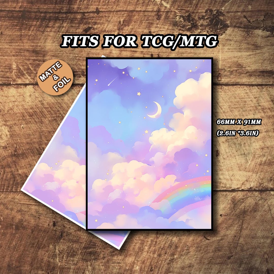 rainbow card sleeves Blade Rondo Standard - Beyond The (60 Sleeves) Pokémon Lora Rossie 300 Pcs Kpop