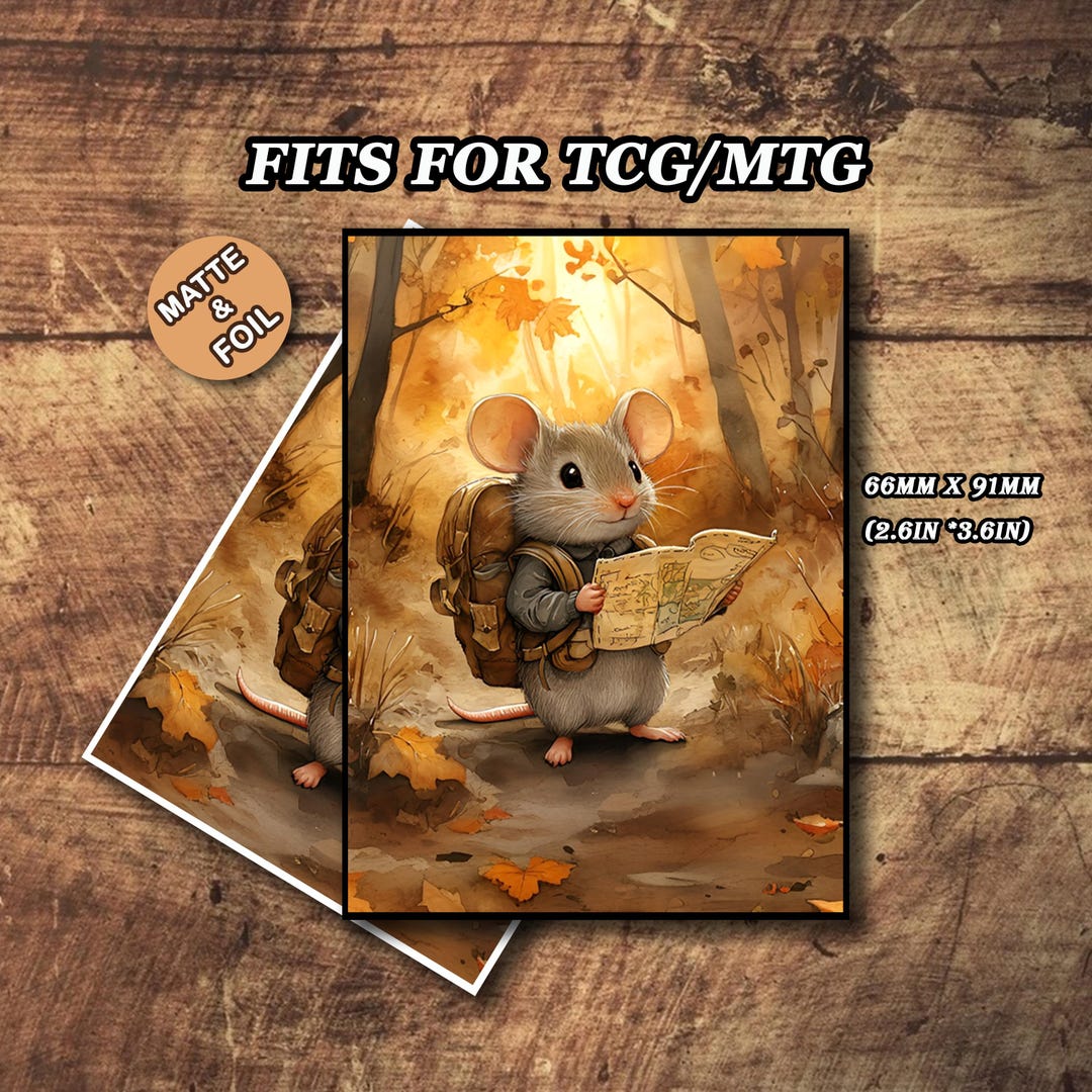 mtg rat card sleeves Magic the Gathering, Secret Lair: Year of the Monster Games Throne of Eldraine Tokens Type Rat King, Verminister (extended art)