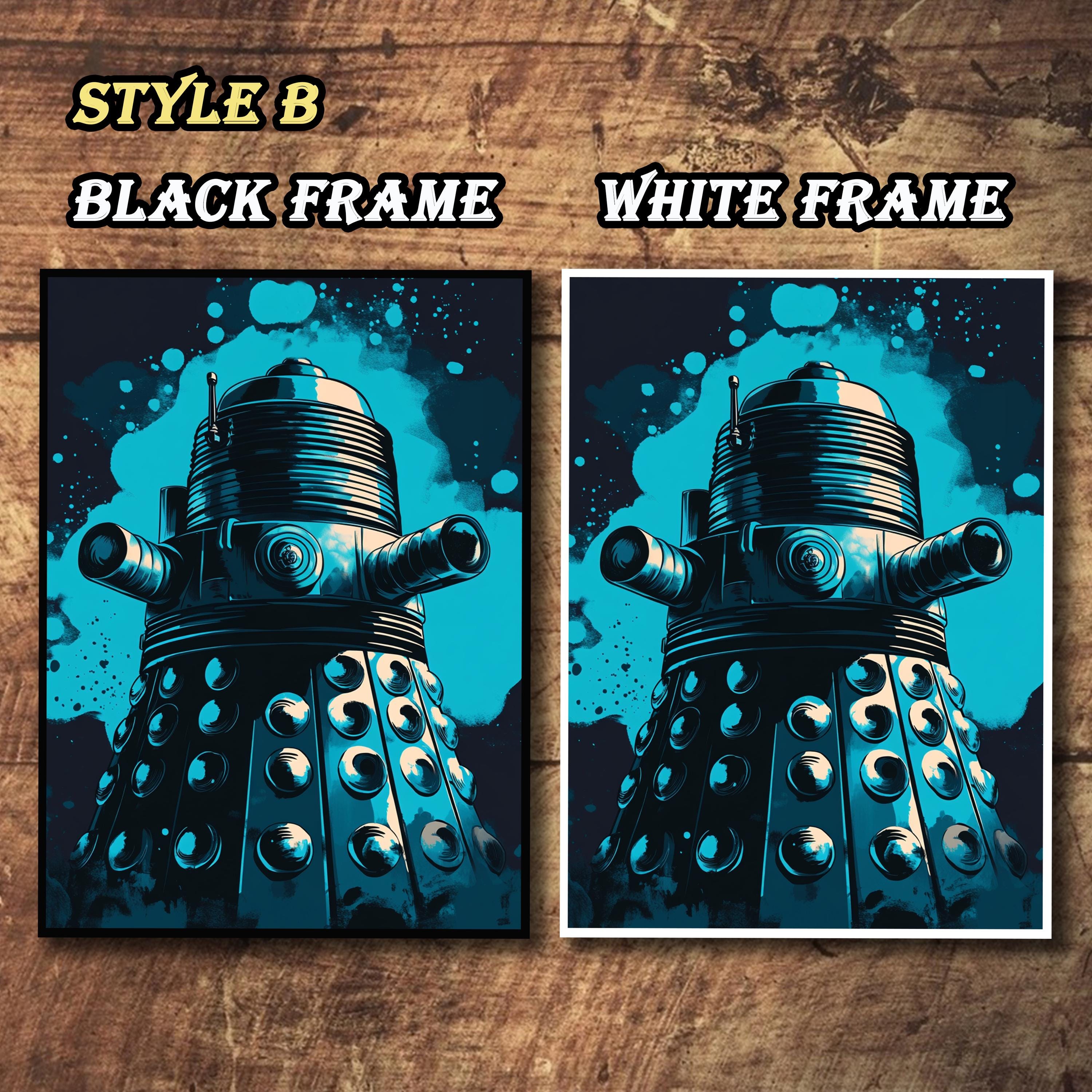 dalek card sleeves Mtg Matte Card Sleeves, Dalek Theme Card Sleeves, Top Quality and Detailed Mtg Sleeves, Magic Card Sleeve